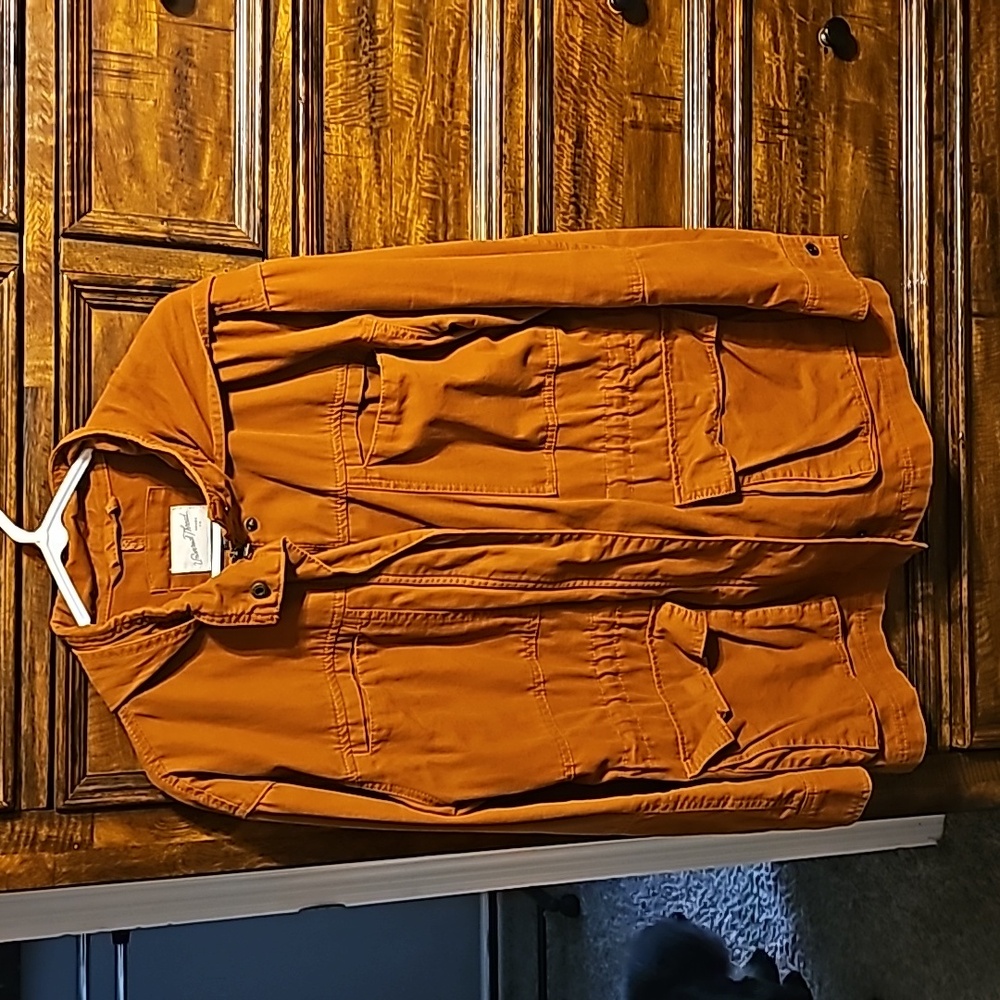 Universal Thread Large Spring/Fall Jacket. Beautiful color, RUST - Picture 8 of 11